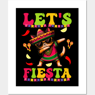 Let's fiesta cinco de mayo Posters and Art